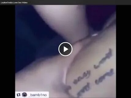 Instagram Model India Love hat ein Sex Tape! - Stars Nackt
