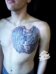 Angel Chest Tattoos * Arm Tattoo Sites
