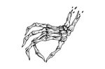 Ethan Kowaleski - skeleton hand