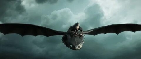 Hiccup Riding Toothless GIF by How To Train Your Dragon Gfyc