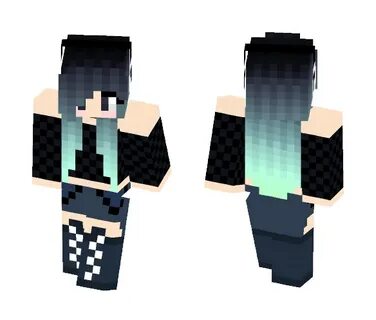 Emo Girl With Flower Crown Minecraft Skin Minecraft Hub All 