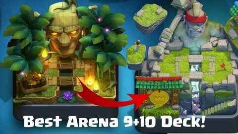 Best deck to arena 9 to 10 hog cycle deck - YouTube
