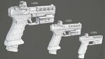 ArtStation - Glock 17 Pistol with Attachments