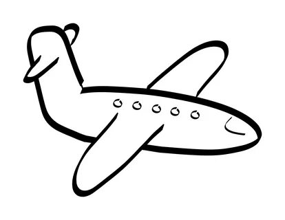 aeroplane drawing for kids - Clip Art Library