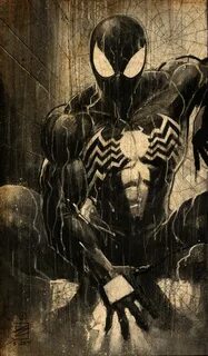 Black Spider-Man Symbiote spiderman, Spiderman art, Spiderma