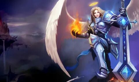 Silver Kayle Chinese Wallpapers & Fan Arts League Of Legends