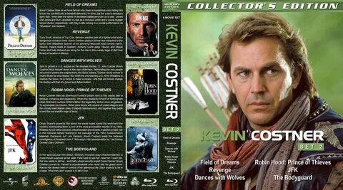 Kevin Costner Collection Set 2 1989 1992 R1 Blu-Ray Covers C