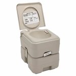 Mixfeer 5 Gallon Portable Toilet, Flush Potty, Travel Campin