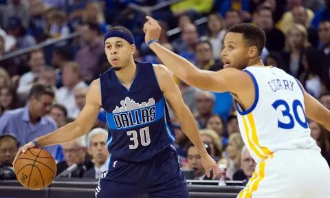 Stephen Curry Talks To Seth Curry, Then Drains Four Threes F