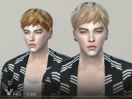 Wings Hair Short / The Sims Resource: WINGS OS1006 hair Sims