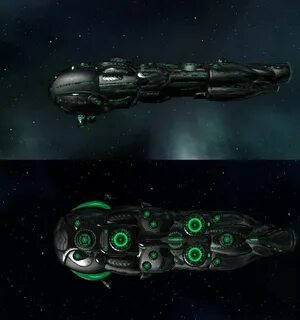 Stellaris - Fungoid Ships Spaceship art, Alien concept art, 