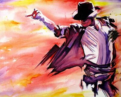 Michael Jackson-Billie Jean Painting by Joshua Morton Fine A