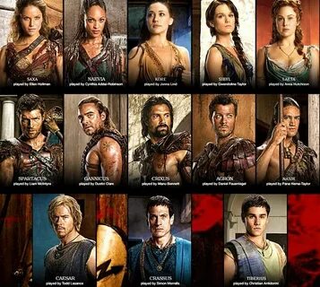 Spartacus War of the Damned Espartaco, Temporadas, Series