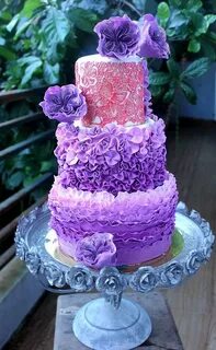 OMBRE WEDDING CAKE - Decorated Cake by Jessica MV - CakesDec