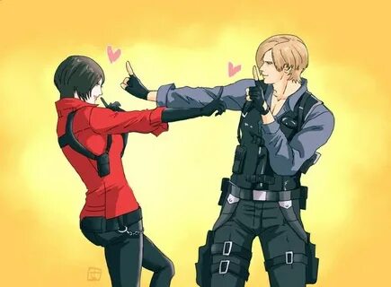 Leon Kennedy and Ada Resident Evil tell me if you know the a