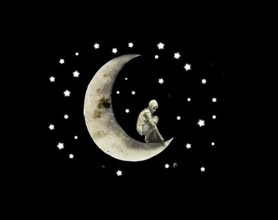 Moon And Stars T Shirt Design Digital Art by Bellesouth Stud