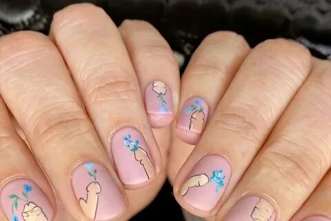 Beauty,nail-art Dazed