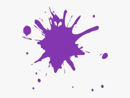 Purple Paint Splatter Png , Transparent Cartoon, Free Clipar