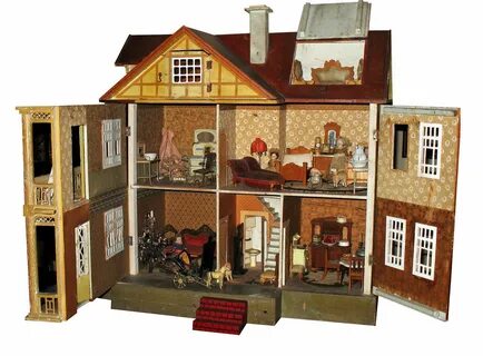 Antique English Dollhouse. Credit Paul Keleher Doll house, A