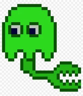 Download Pac Man Ghost - Angry Face Pixel Art Clipart Png Do