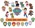 Paw Patrol Badge Svg - Paw Patrol Svg Clipart Png For Cricut