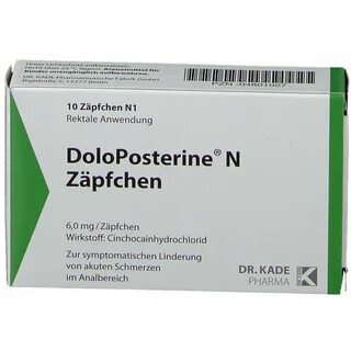 DoloPosterine ® N Zäpfchen 10 St - shop-apotheke.com