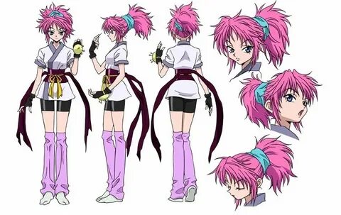 Machi Komacine Hunter girl, Anime character design, Anime