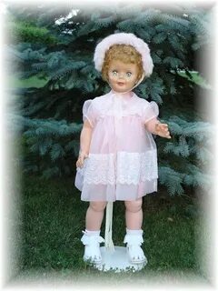 36-inch walking doll...I had one!♥ Vintage pink dress, Vinta