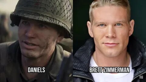 Characters And Voice Actors - Call Of Duty WW2 - YouTube