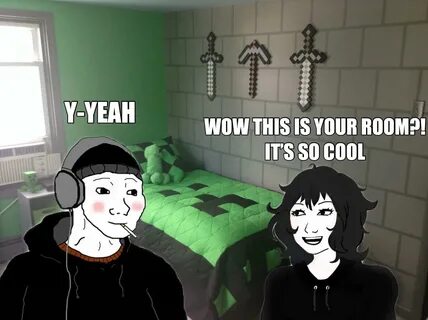 Wow This Is Your Room?! It's So Cool (Minecraft) Wow This Is