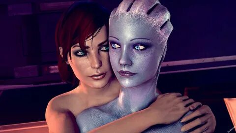 FemShep and Liara 3 by Rescraft Mass effect characters, Mass