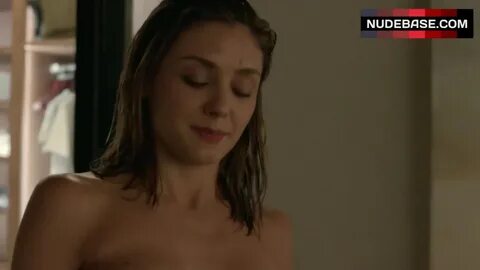 Christine Evangelista Naked after Shower - The Arrangement (