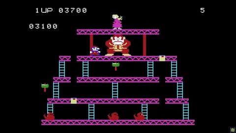 Donkey Kong (Atari 2600 Review) - YouTube