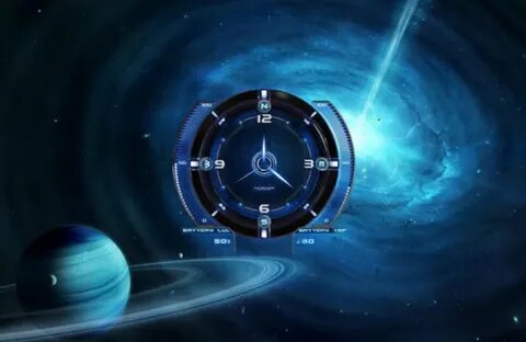 Blue Theme Planet Compass 1.7 Live Wallpaper Сайт мобильных 