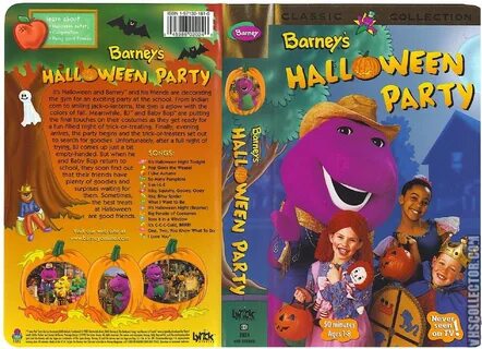 Barney's Halloween Party VHS 1998 Vhs and DVD Credits Wiki F