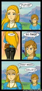 Thicc The Legend of Zelda: Breath of the Wild Legend of zeld