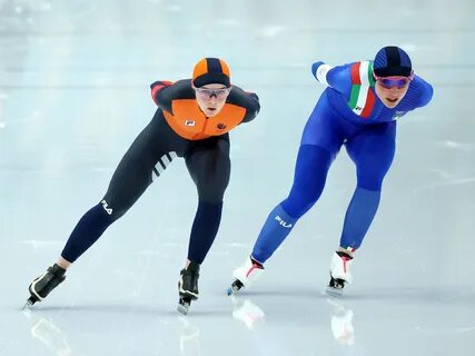 Speed skaters at the Winter Olympics are adapting to a new v