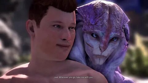 XBox One Mass Effect Andromeda Gay Romance Between Aliens - 