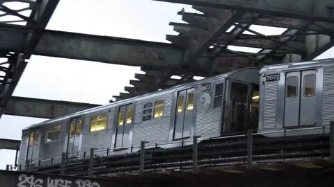 NYCT Subway: R32 J entering the Myrtle Cut - YouTube