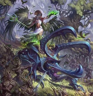 ArtStation - Alarielle and the sylvaneth