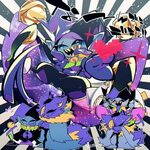 Deltarune Jevil and Seam Dibujos de anime, Personajes de vid