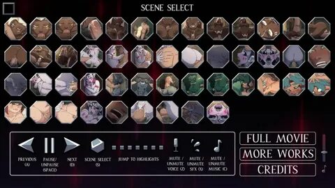 Slideshow the cursed prince scene viewer.