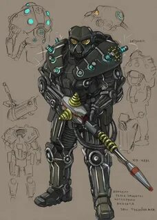 enclave tesla powerarmor by TugoDoomER Fallout power armor, 