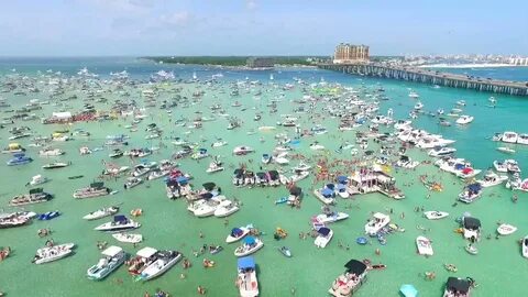July 4th 2015 Destin Florida's Crab Island Travel destinatio