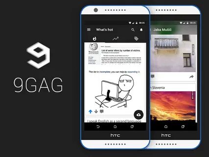 9GAG Material Redesign - UpLabs