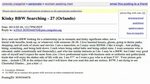 Kinky BBW Searching - 27 (Craigslist Personals) - YouTube
