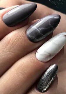 Pin by Reznichenko on NAILS Marble acrylic nails, Marble nai