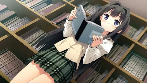 reading library books game cg bookshelf your diary ayase say