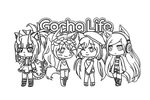 Gacha Life Characters Coloring Pages Mclarenweightliftingenq