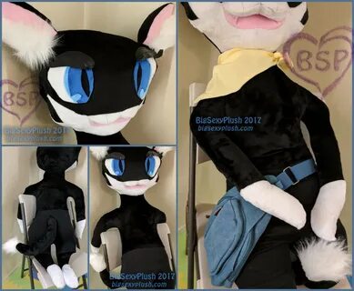 "Morgana" Inspired Custom Plush by BigSexyPlush -- Fur Affin